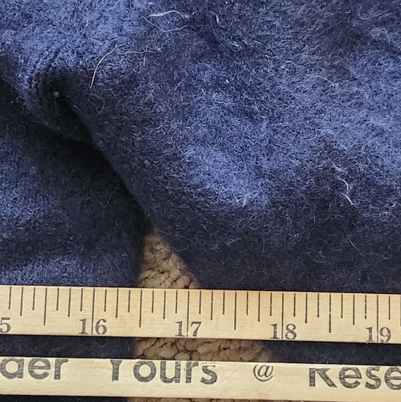 DAMA COLLECTION Women's Sweater Extra Small Blue 100% Cashmere Made In Japan - Picture 6 of 10